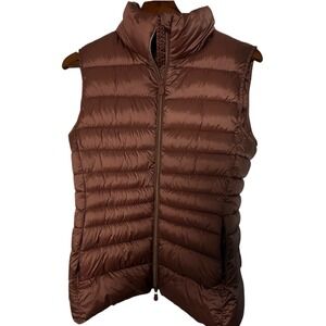 Save The Duck‎ Lynn Vest Womens Small Ultra Light Puffer Jacket Eco Purple Mauve